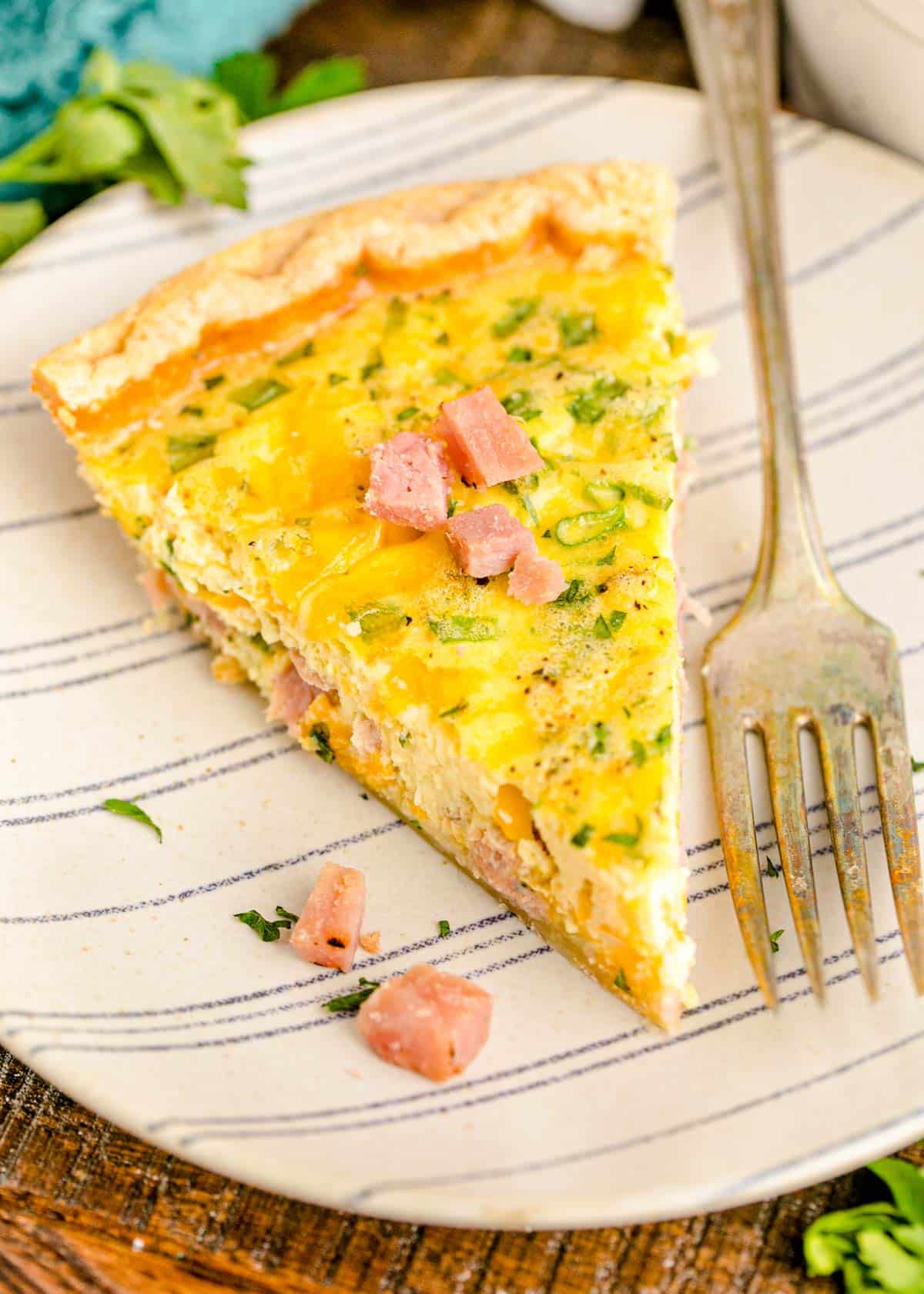 Easy Crustless Quiche Recipe Ham And Cheese EOYS