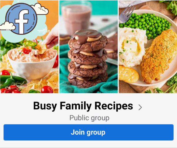 Busy Family Recipe Facebook block 2