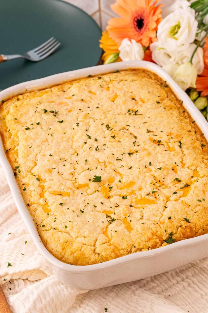 Chicken Cobbler (TikTok Recipe) Busy Family Recipes