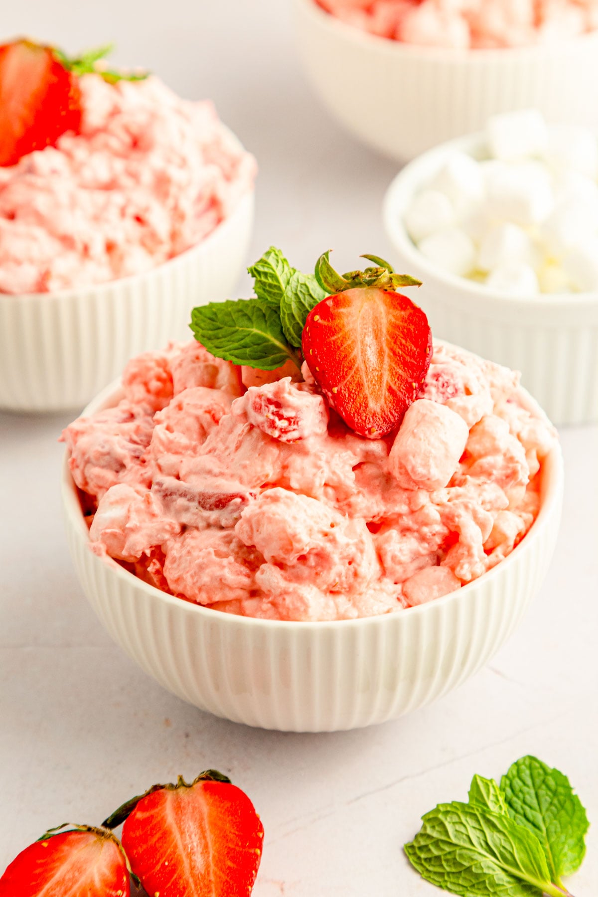 Strawberry Fluff Salad – Busy Family Recipes