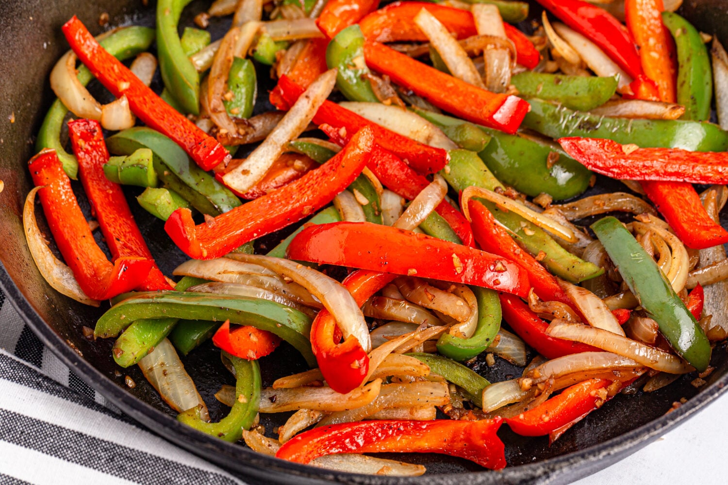 Classic Sauteed Peppers and Onions